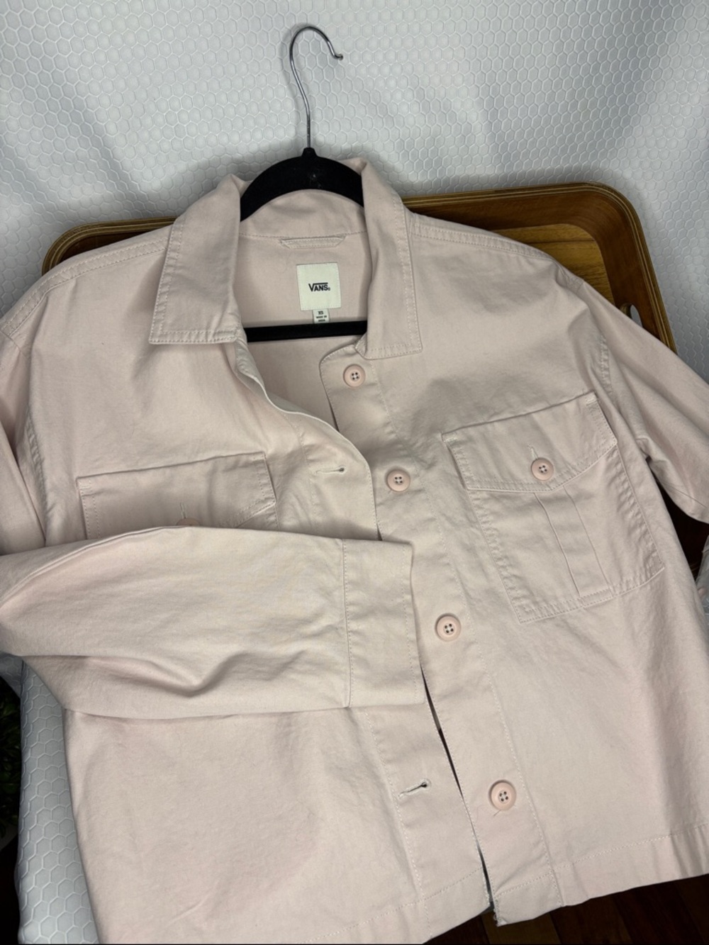 Vans Pale Pink Utility Jacket NWT